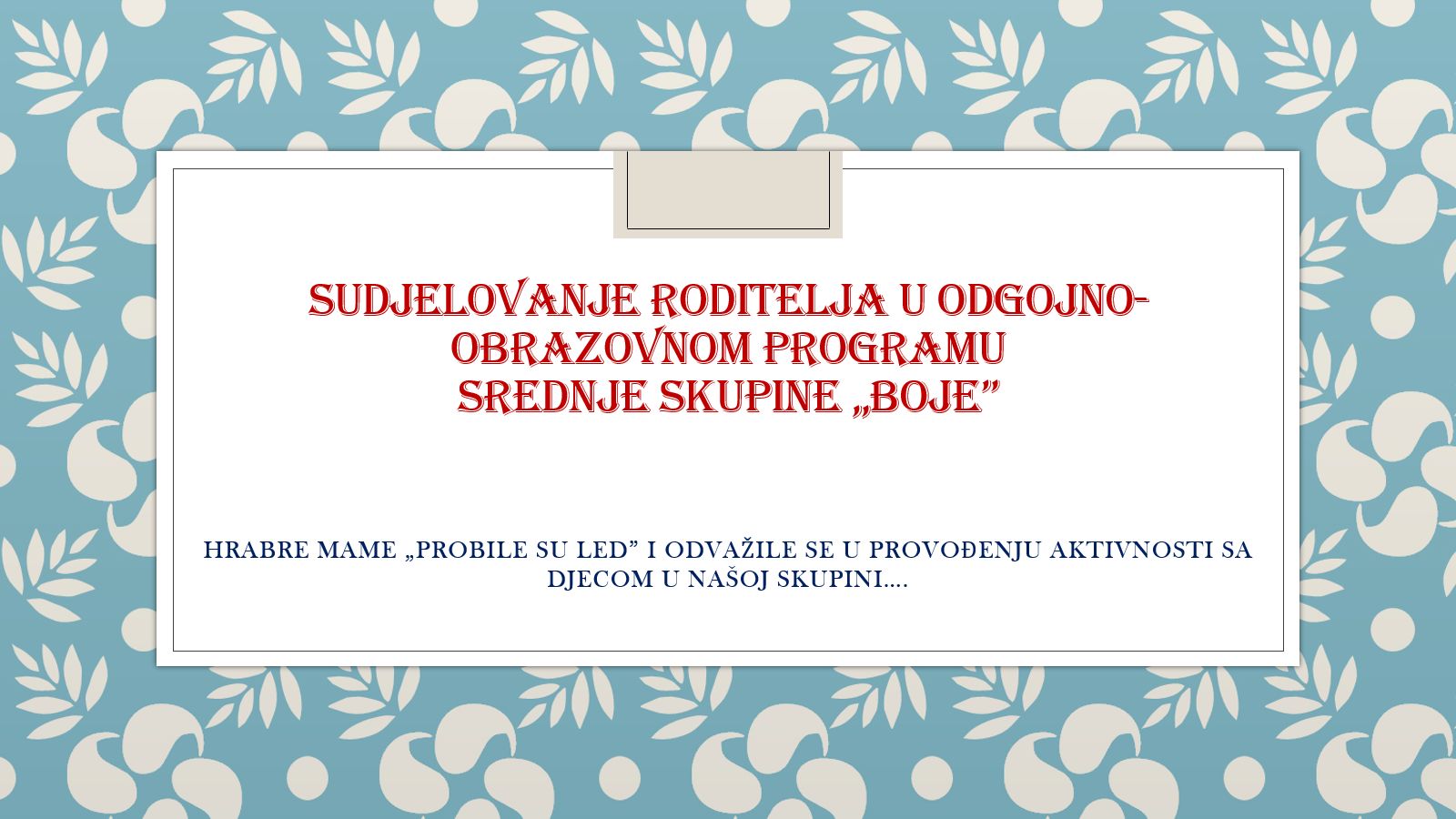 sudjelovanje roditelja 9 4 2020